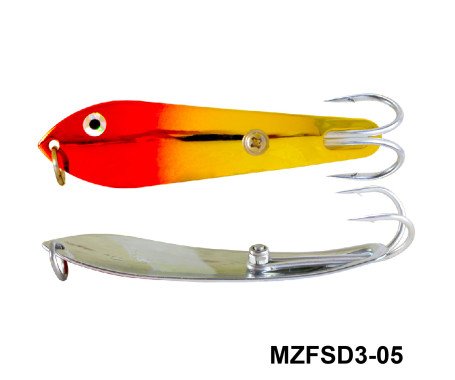 AQUA MARINE - Fishing Spoon with Double Hooks - (Size: 3)